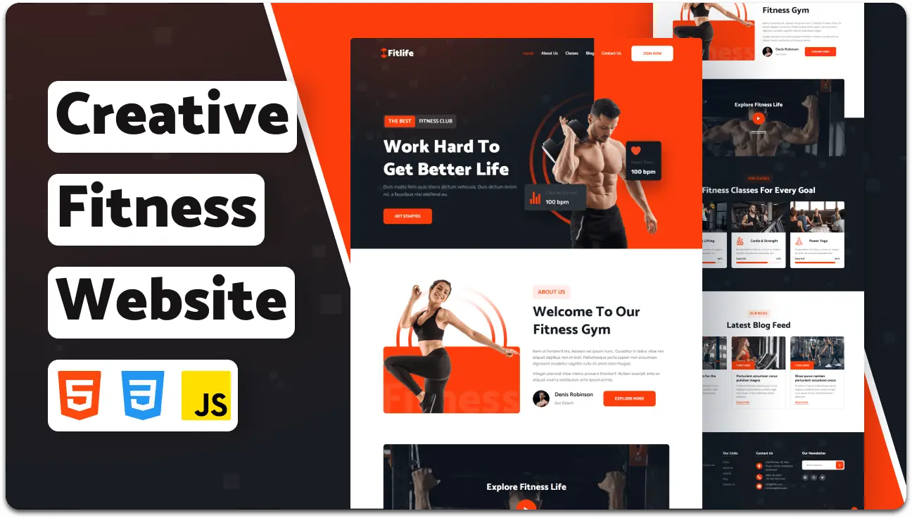 Fitlife Fitness Website